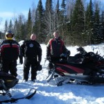 January 9, 2010 on the trails in MI.