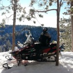 Nick by Frozen River Below Jan 2014