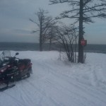 Stop on trail -Copper Harbor